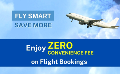 Zero convenience fees