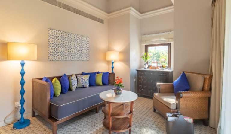 Taj-Holiday-Village-Resort-and-Spa-Goan-Villa-Garden-View-Living-Room