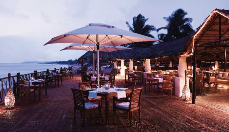 Taj-Holiday-Village-Resort-and-Spa-Restaurant-Evening-View