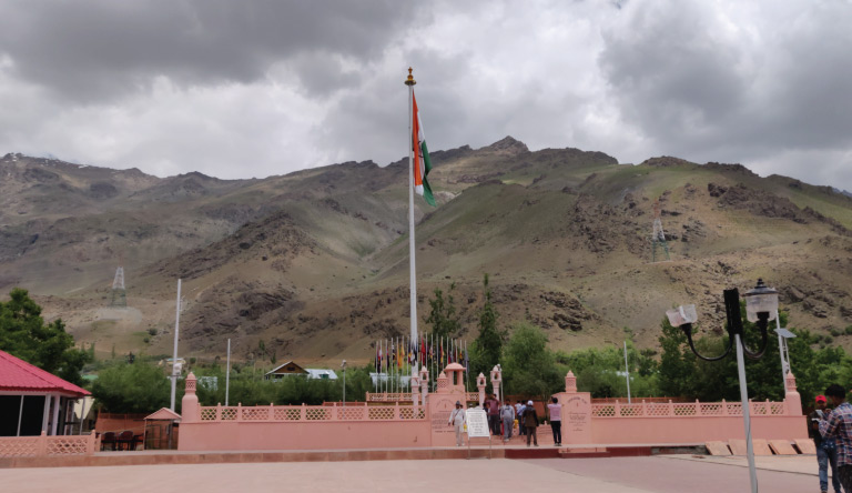 flag-war-memorial-kargil-leh-india