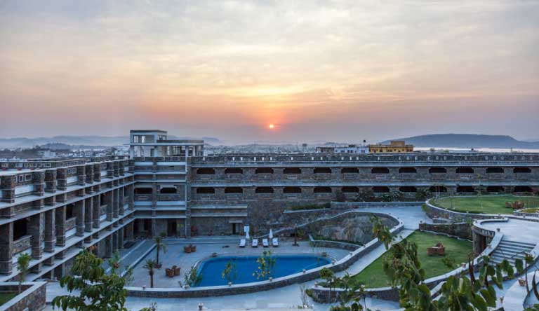 Ramada-Udaipur-Resort-and-Spa-Poolside-Exterior