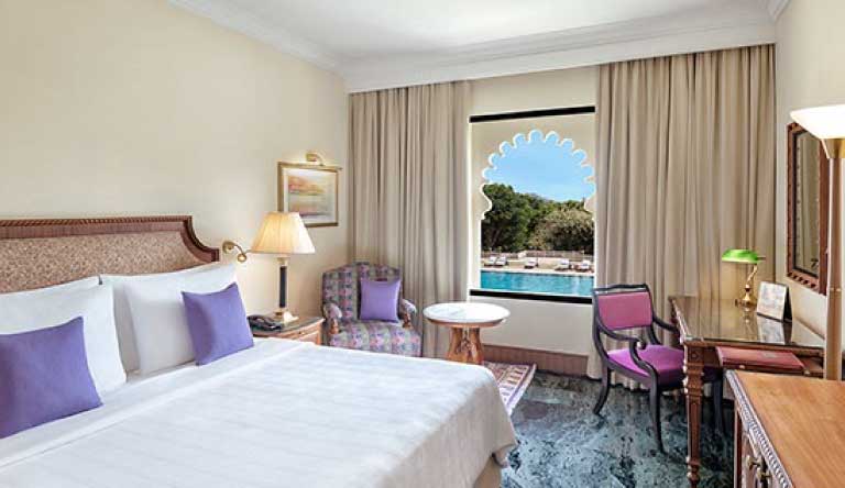 Trident-Udaipur-Deluxe-Pool-View-Room