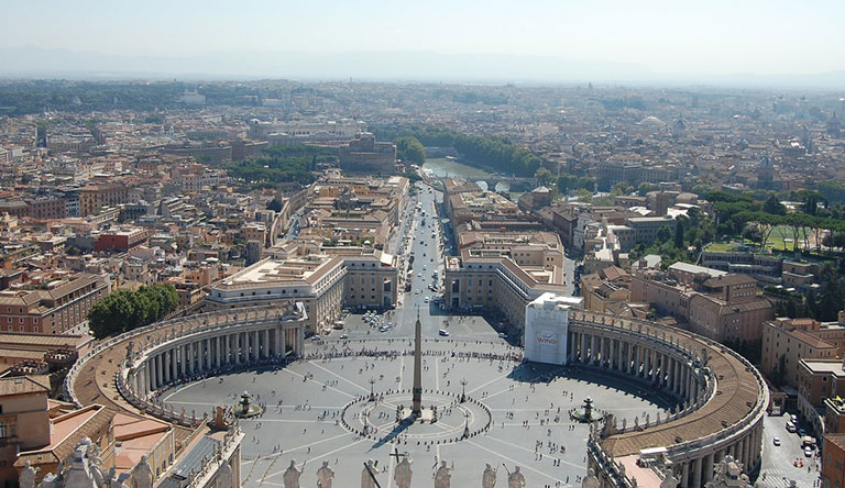 st-peters-square-rome-italy