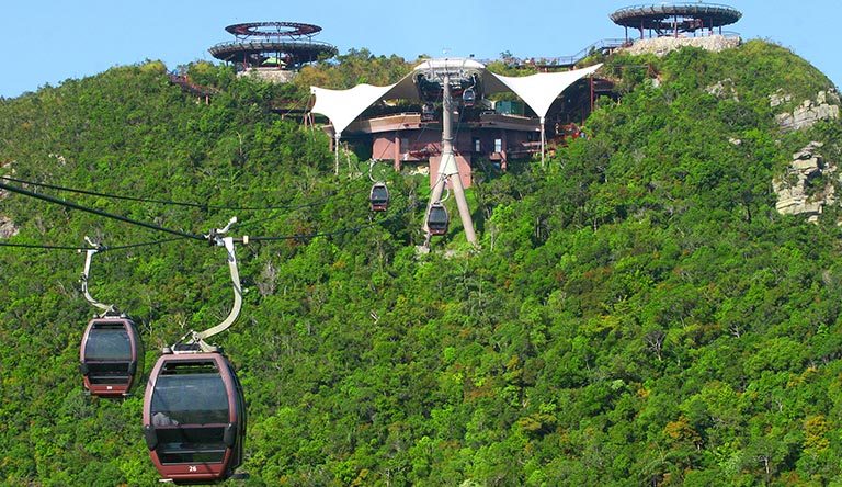 cable-car-view-from-cabin-langkawi-malaysia