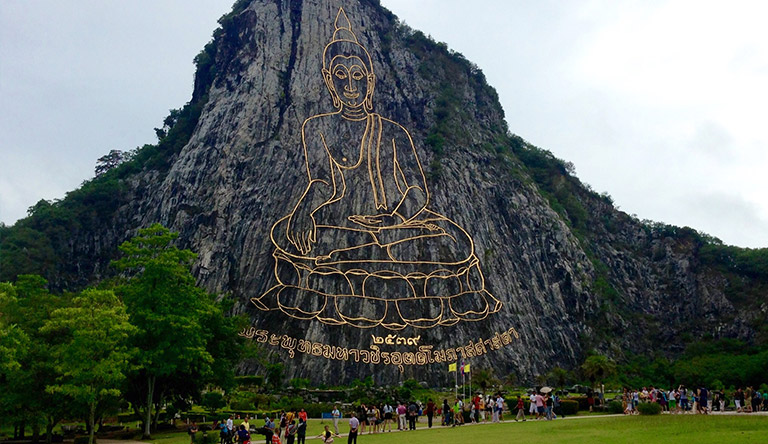 buddha-engraving-at-khao-chi-chan-pattaya-bangkok