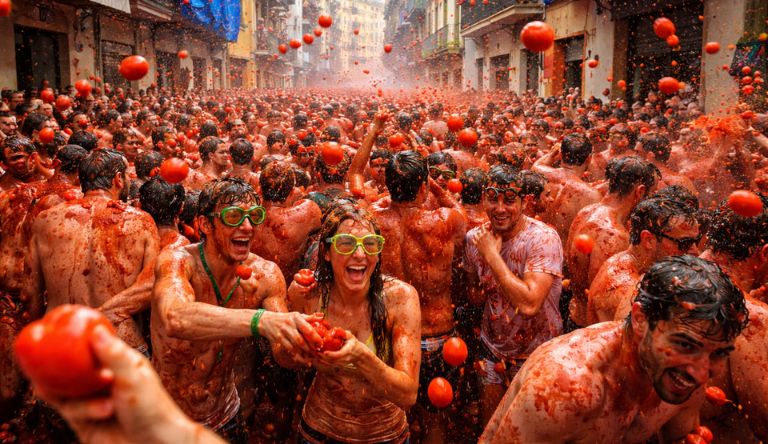 Spain & Portugal with La Tomatina Festival